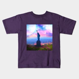 City of Liberty Kids T-Shirt